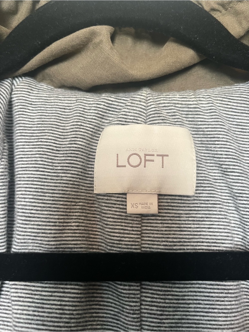 LOFT Olive Utility Jacket - Picture 3 of 3